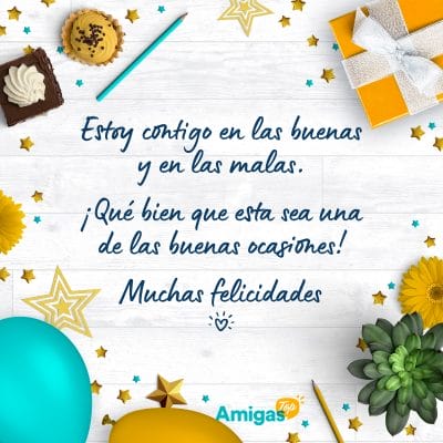 Top frases de Feliz Cumpleaños 🎂 para amigas 2022 - Amigas.Top